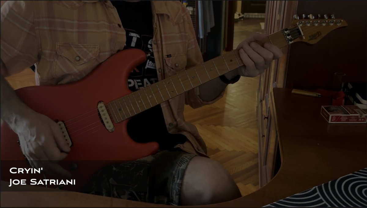 Ross0maha's tweet photo. Joe Satriani - Cryin (Cover) https://t.co/pGciCvBstI через @YouTube https://t.co/ZVhFnlrZUp