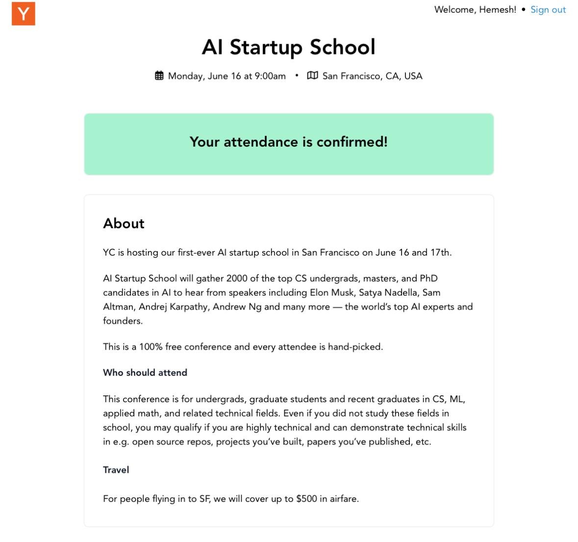 hemeshch's tweet image. said NO to yc's ai startup school to come back home and BUILD in india for the whole summer
we are not the same bro