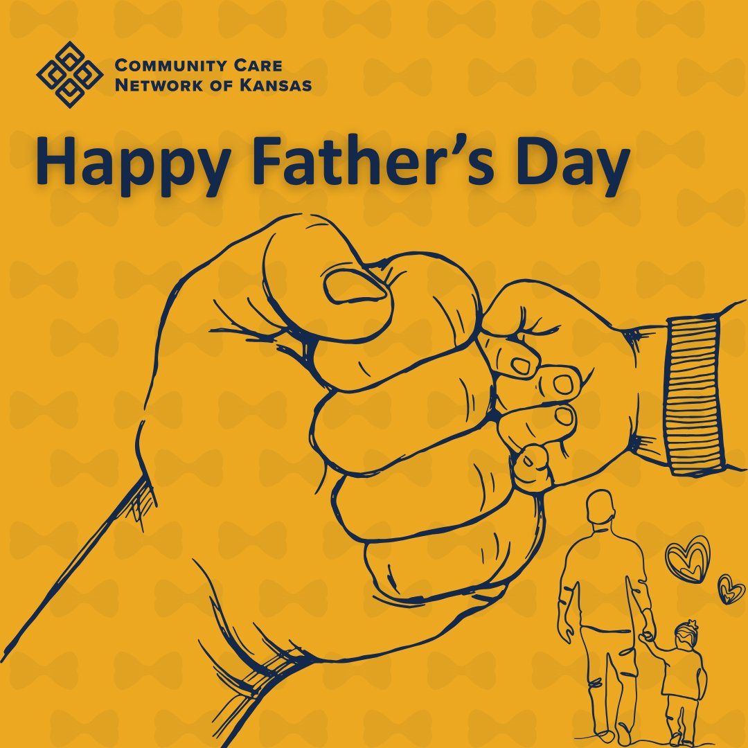From the team here at Community Care Network of Kansas, we would like to wish all the hardworking fathers, father figures, and grandfathers a very happy Father’s Day. Thank you for shaping today’s youth into amazing men and women!