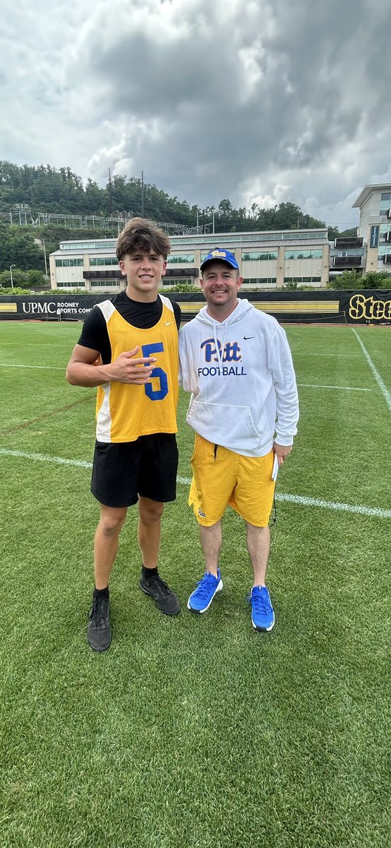 KevinVerpaele17's tweet image. #AGTG After a great camp and conversation with coach @Kb1Raw, I’m blessed to announce I’ve received my 10th D1 OFFER and 1st P4 OFFER from @Pitt_FB #H2P |🐾|@CoachDarveau    @CoachDuzzPittFB @MerrittIslandFB 
@CoachMurray47 @NicksWil @baylintrujillo @QBHitList #BTruQBTraining