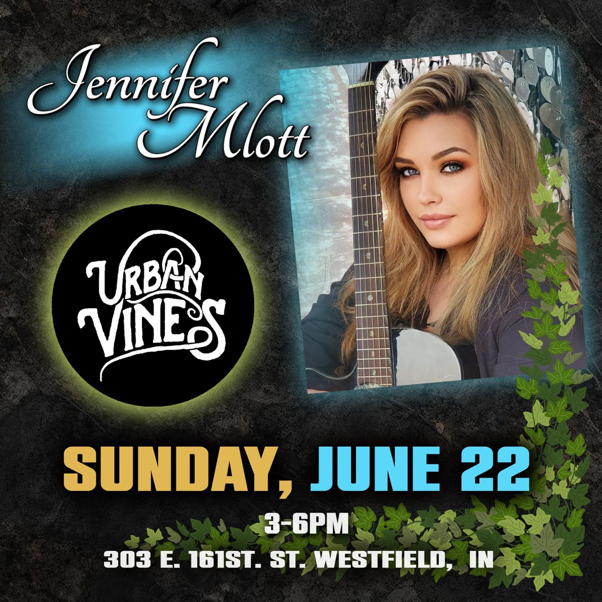 JenniferMlott's tweet image. Three Epic Shows this week! I’ll be playing in Plainfield and Westifeld! Here’s where you can catch a show!
☀️ Thursday- The Prewitt Plainfield- 6PM
☀️ Friday- Crate Escapes Westfield- 6-9PM
☀️Sunday- Urban Vines Winery & Brewery Westfield 3-6PM!
#jennifermlottmusic