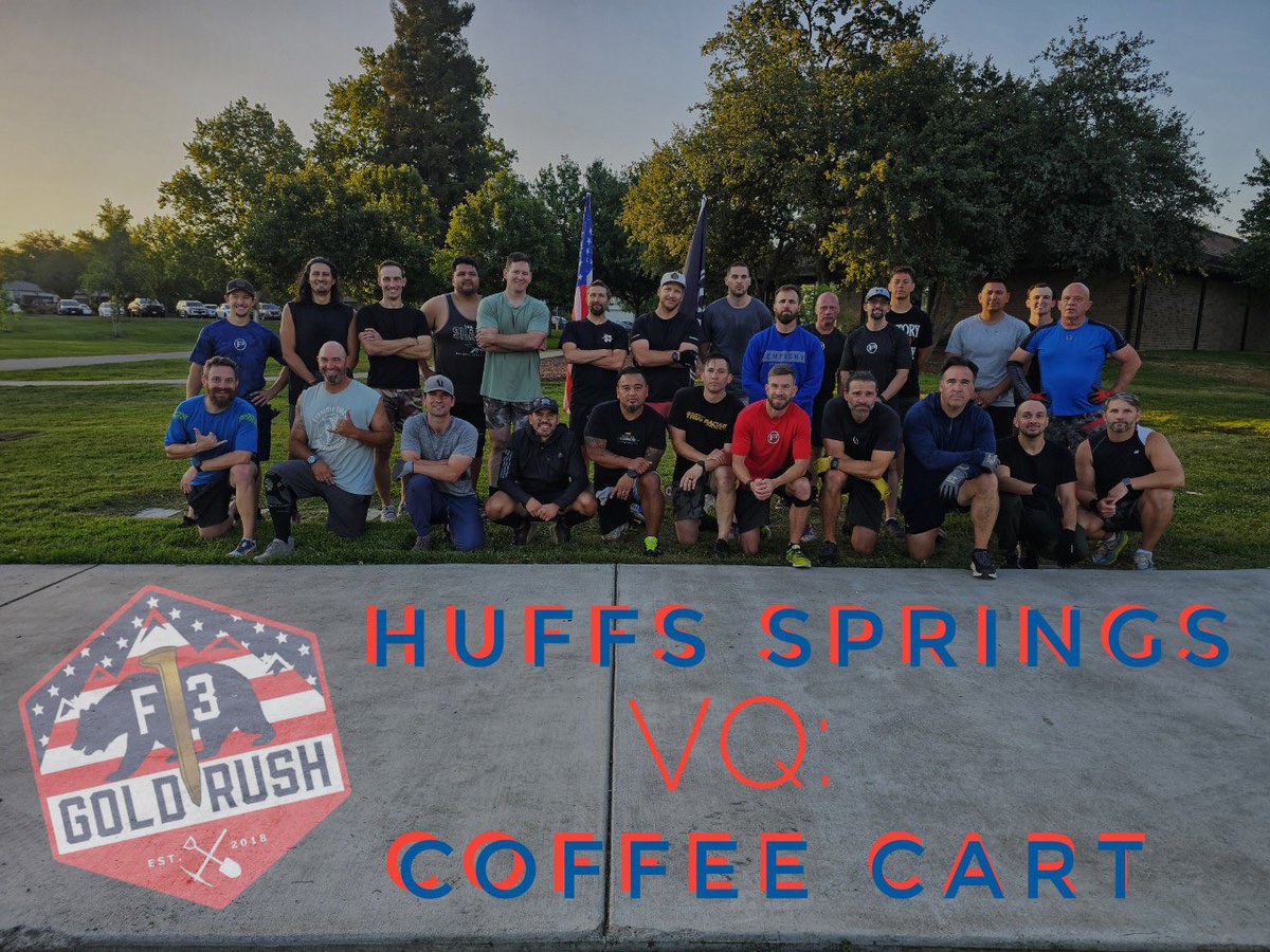 Couple of excellent VQs last week by A-aron and Coffee Cart. These pax have been coming out the last couple of months and putting in the work! So glad they are part of Gold Rush!