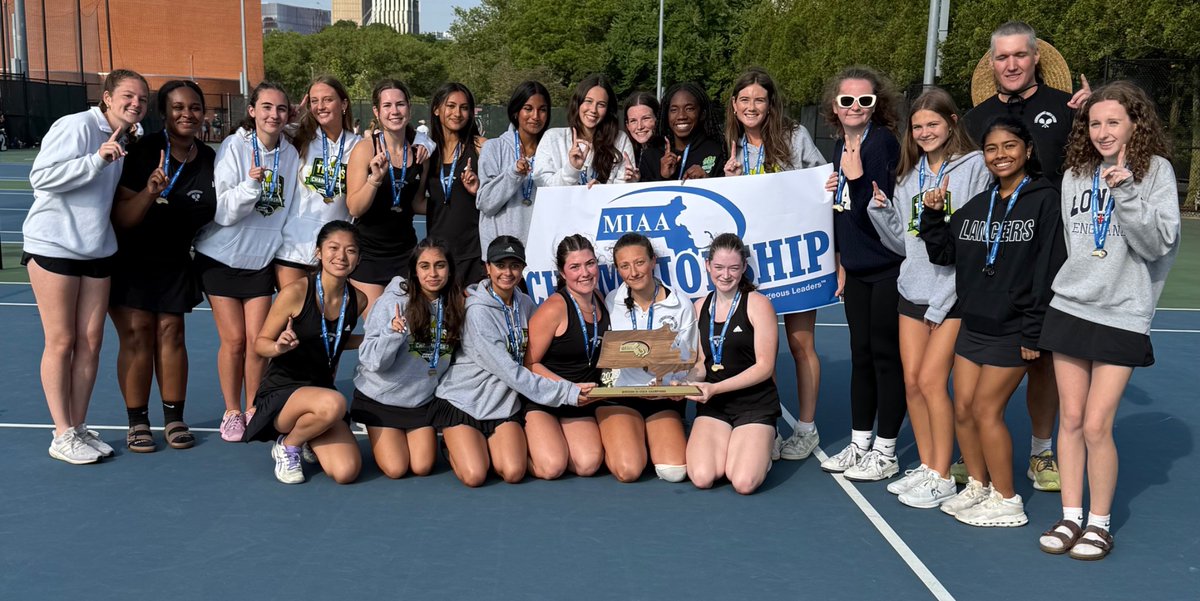 🎾 🏆Congratulations to the 2025 MIAA Girls Tennis Division 2 champion: Longmeadow High School