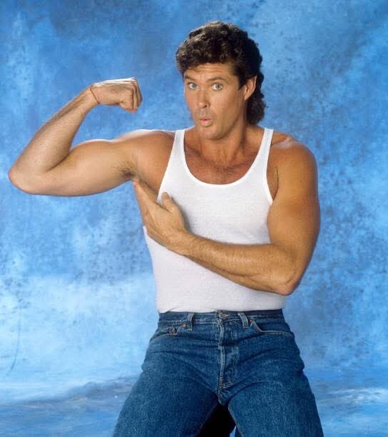 Oooh look it’s my muscle!

David Hasselhoff Knight Rider Michael Knight Baywatch Mitch Buchannon 

#davidhasselhoff #knightrider #baywatch #davidhasselhofffans #michaelknight #mitchbuchannon #kitt #80s #90s #flexing #flex #flexingmuscle #muscles #knightindustriestwothousand