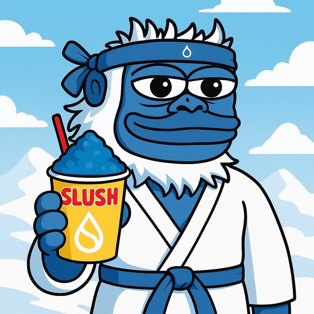 DefiDegen250's tweet photo. @cryptojourneyrs Looks like $SLUSH on @SuiNetwork 💧
0x683ed84362d2a21d5bce495a7ee39ec6f2b4f9104f336a1c80f2d19aec192816::slush::SLUSH
@dogwifslush_ #SlushMeDaddy🥤 https://t.co/jl6qg1FnwB