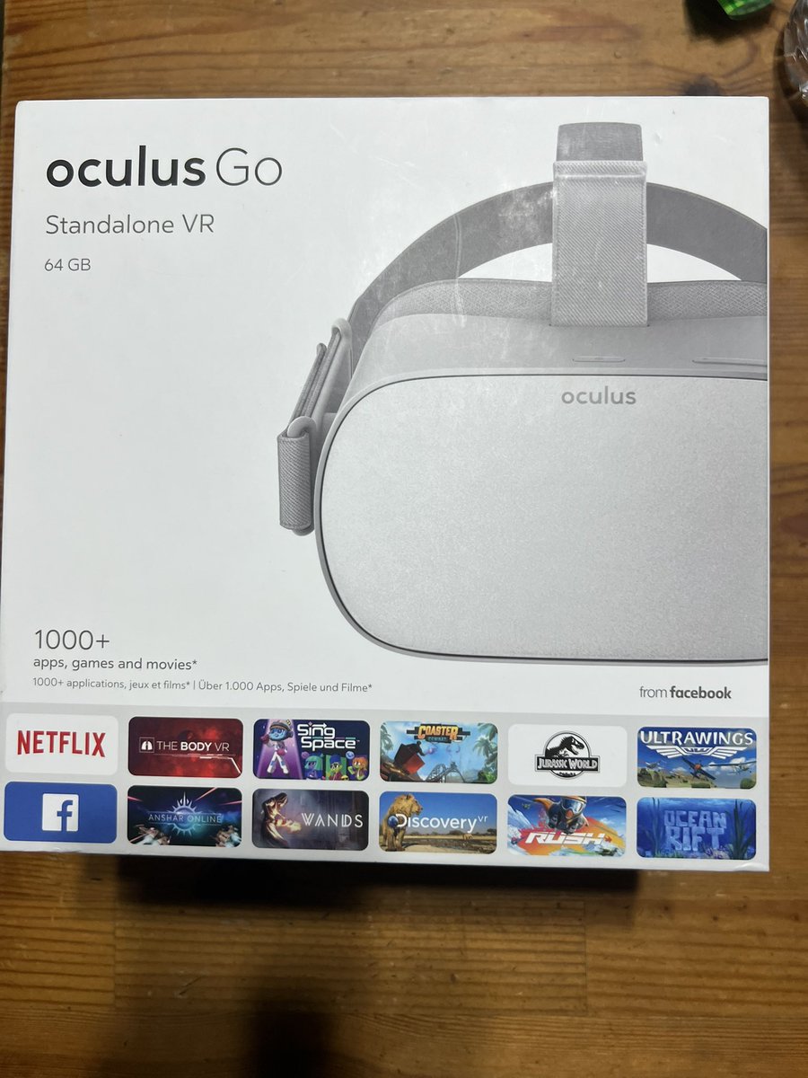 r_a_ian_008's tweet image. 5000円で買ったOculusGo使えた
サービス終了してるからちょっと大変だった
このあと、ラズパイの映像をunityか普通にミラーリングで移す計画
 #oculusgo