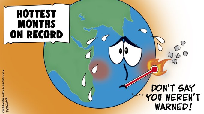 Those previous scientists' warnings. . . .