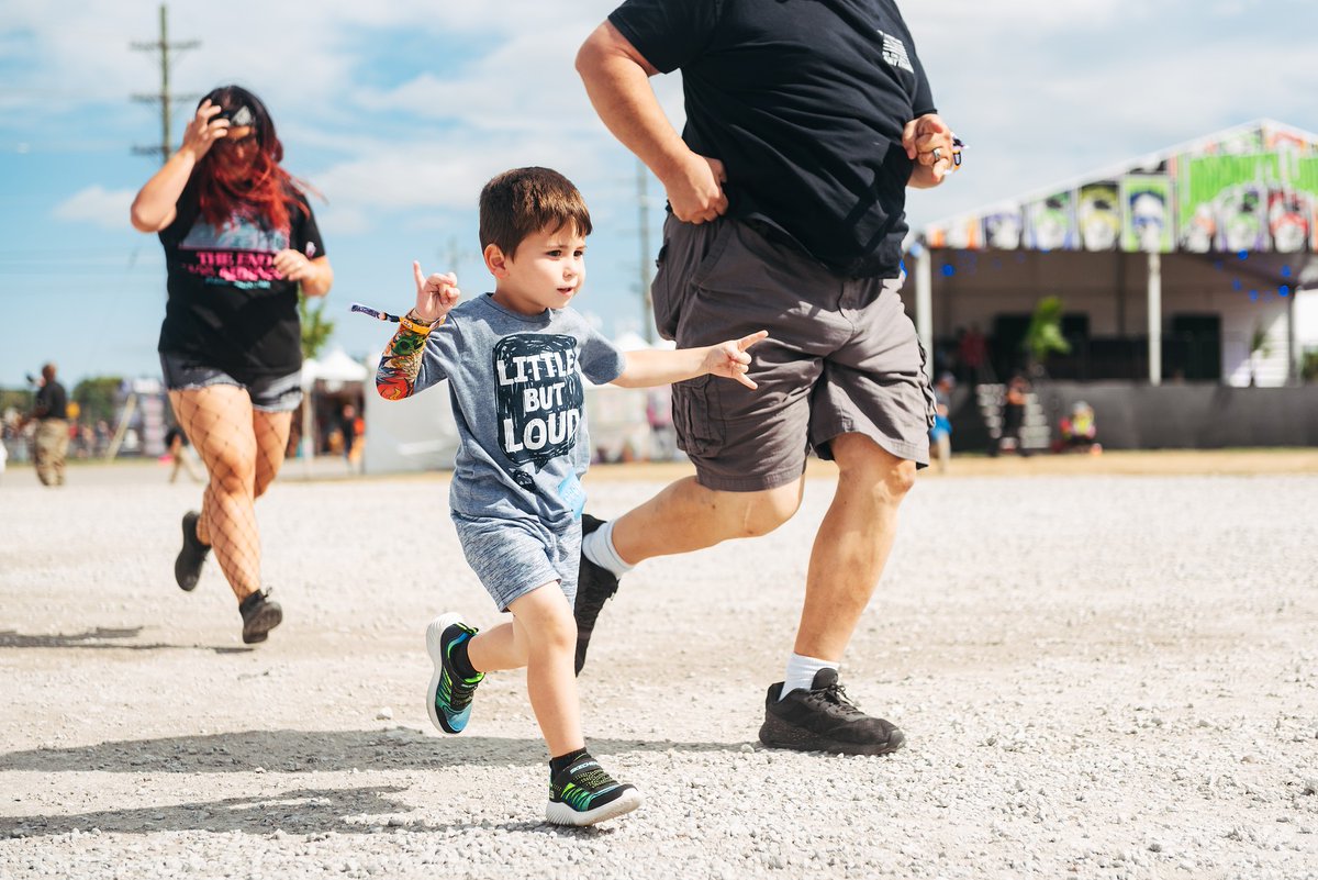 Shout out to all our LTL dads today for starting 'em young 🤘 #FathersDay