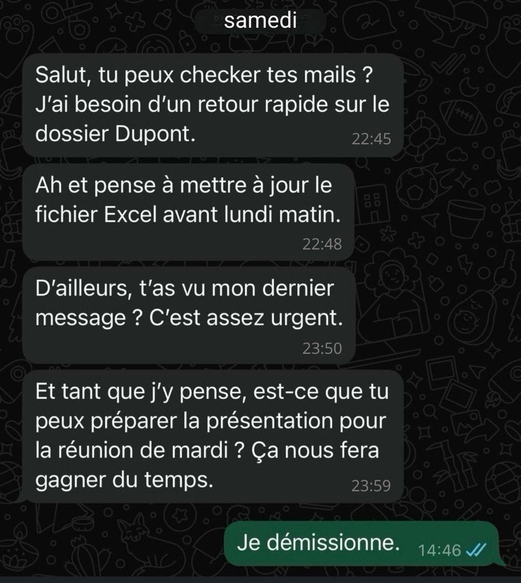Peut-être le screen le plus utilisé de tous les temps sur le LinkedIn français. On sait pas.