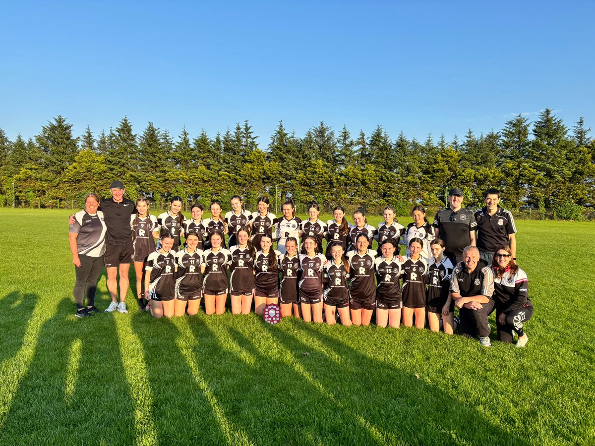 Well done to our U16s who won the League final tonight beating Carrigaline on a scoreline of 3:15 to 1:4, Captain Ava Murphy. Super stuff girls! 🏳️🏴🏆🎉