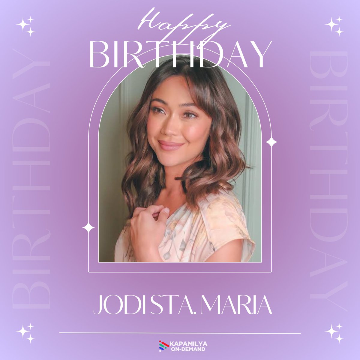 Happy birthday to Asia's Best Actress, JODI STA. MARIA <a href="/JodiStaMaria/">Jodi Sta.Maria</a>