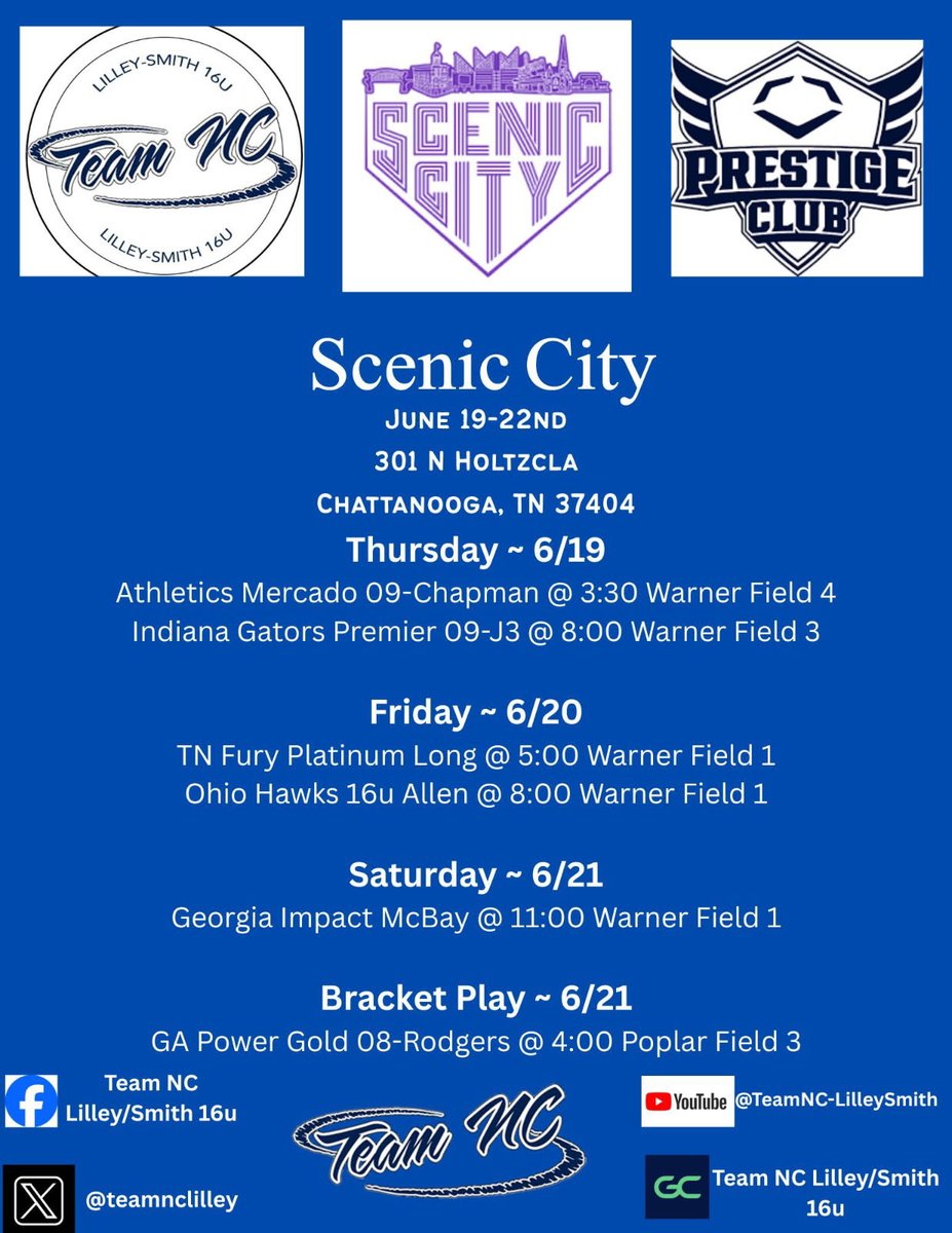 Savannah Hall 2027 (@savannahha77266) on Twitter photo I had fun playing with my team this weekend. I hit a .400 batting avg with a .500 OBP. I'm so excited to hit the field at Scenic City this week. <a href="/teamnclilley/">Team NC Lilley/Smith</a> <a href="/TeamNCSoftball/">Team North Carolina Softball</a> <a href="/ExtraInningSB/">EXTRA INNING SOFTBALL</a> I had fun playing with my team this weekend. I hit a .400 batting avg with a .500 OBP. I'm so excited to hit the field at Scenic City this week. <a href="/teamnclilley/">Team NC Lilley/Smith</a> <a href="/TeamNCSoftball/">Team North Carolina Softball</a> <a href="/ExtraInningSB/">EXTRA INNING SOFTBALL</a>
