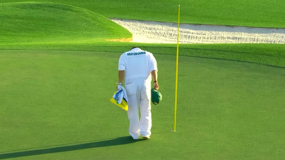 Not a single golfer under par

The course: