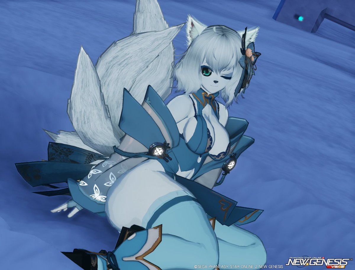 87initialc's tweet photo. Made an Alolan Vulpix. Tried using several accessories to make that curly top, but didn't look right. So I used a curly hair style instead. Might fix it later when I find the right parts.
#PSO2NGS_SS #PSO2NGSGLOBAL #pokemon #vulpix #alolan_vulpix #MMORPG #furry #anime https://t.co/PwWiSruZeE