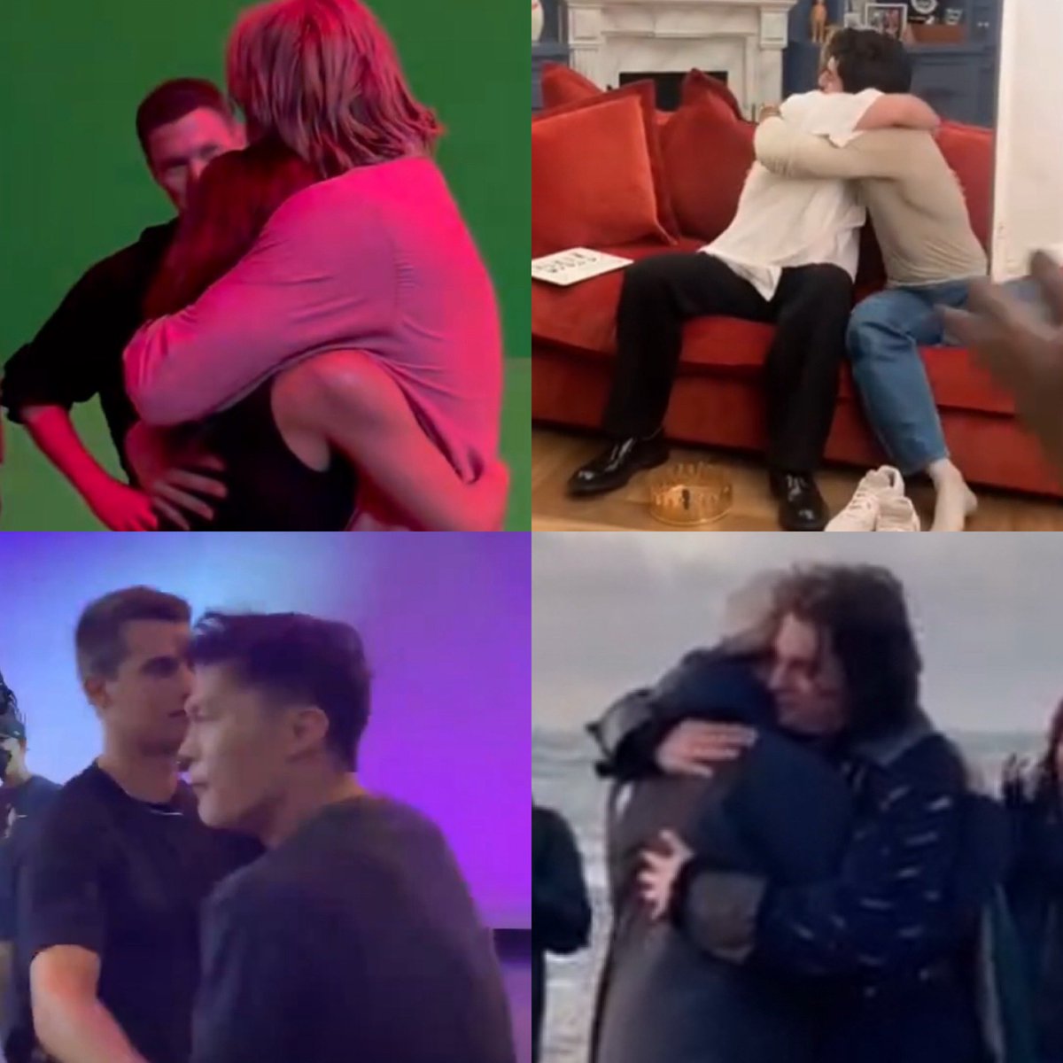 the “just wrapped” hug he always does 🤏🏻