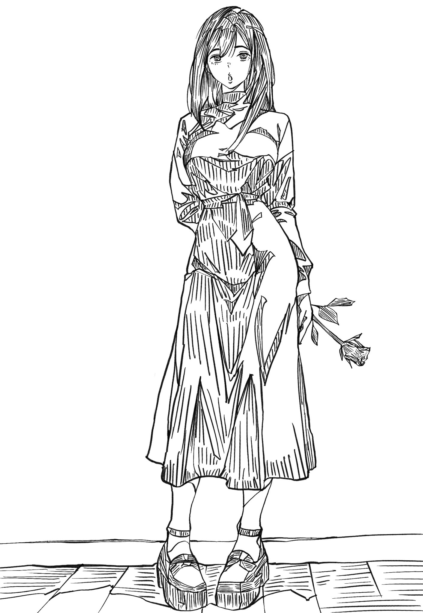 &team 月狼 HARUA ハルア ラキドロ 手描き