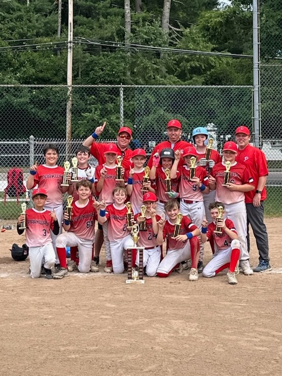 Parkway 11s also take home the championship hardware in Sharon. Strong start for Parkway teams this Summer.