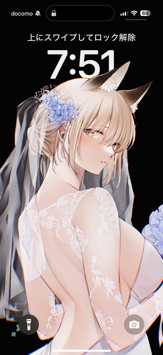 6月なので🌧️
被写界深度エフェクトを使える壁紙ですわ💙 