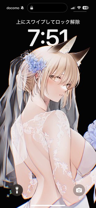 6月なので🌧️
被写界深度エフェクトを使える壁紙ですわ💙 