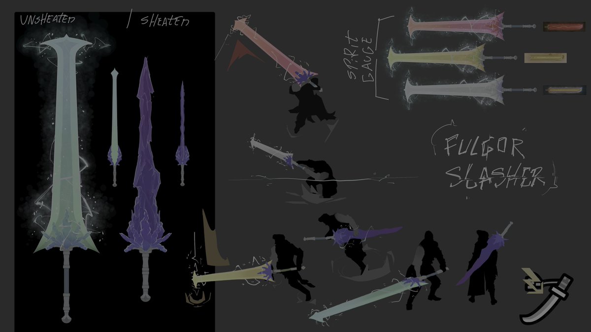 Elbaboso14's tweet photo. Fulgor Slasher
a sword made of a big super charged fulgorite cristal capable of generate a even bigger blade of plasma, take them monster tails and tentacles, slash n cut until its done

(it was suposed to have part breaker 3 but now its a armor skill 😭
#weaponentry #MHWilds https://t.co/Sa8NKGgGp1