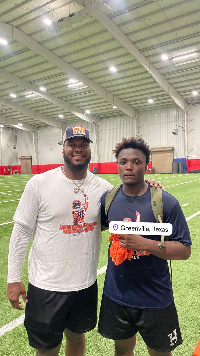 โ28 DL ๐ฅ๐ถ๐๐๐๐ ๐ฎ๐พ๐๐
๐๐๐ (@simpson90jr) on Twitter photo Had a great time competing and showing off my skills at the 9th-12th JFM OL/DL camp.Thank you for naming me defensive mvp and thank you for the signed gear!
<a href="/HeathHawksFb/">Heath Hawks Football</a>
<a href="/CoachScarter/">Shannon Carter</a>
<a href="/cody_monsen/">Cody Monsen</a>
<a href="/coachrodneywebb/">Rodney Webb</a>
<a href="/HeathHawksFb/">Heath Hawks Football</a>
#RecruitHeath Had a great time competing and showing off my skills at the 9th-12th JFM OL/DL camp.Thank you for naming me defensive mvp and thank you for the signed gear!
<a href="/HeathHawksFb/">Heath Hawks Football</a>
<a href="/CoachScarter/">Shannon Carter</a>
<a href="/cody_monsen/">Cody Monsen</a>
<a href="/coachrodneywebb/">Rodney Webb</a>
<a href="/HeathHawksFb/">Heath Hawks Football</a>
#RecruitHeath