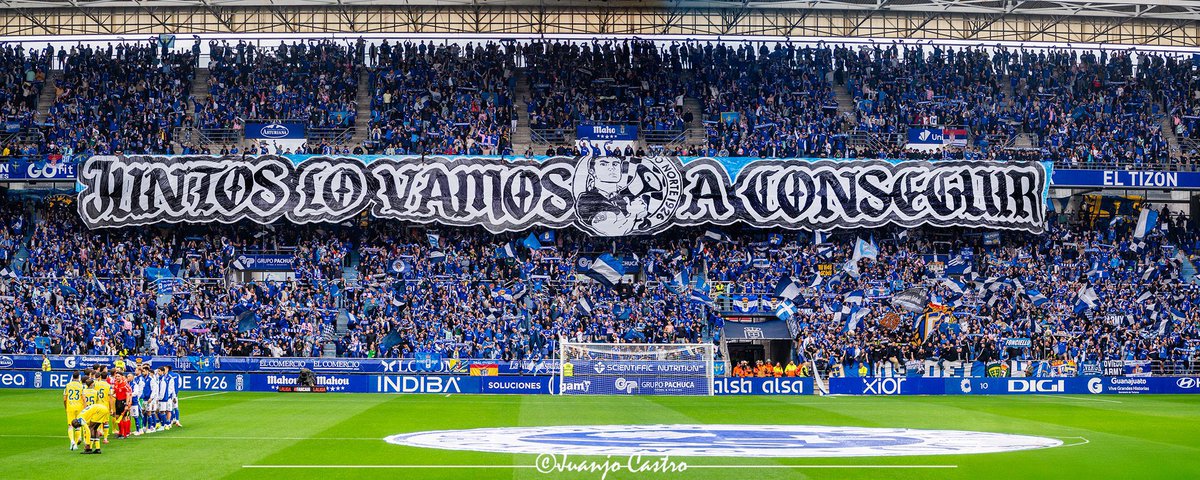 ireegleez's tweet photo. no es coña que yo creo que lo que se va a vivir y el ambiente que se va a generar el sábado en el tartiere hará años que no se ve en el fútbol español… HAZLO OVIEDO https://t.co/B3vGBWkKuK