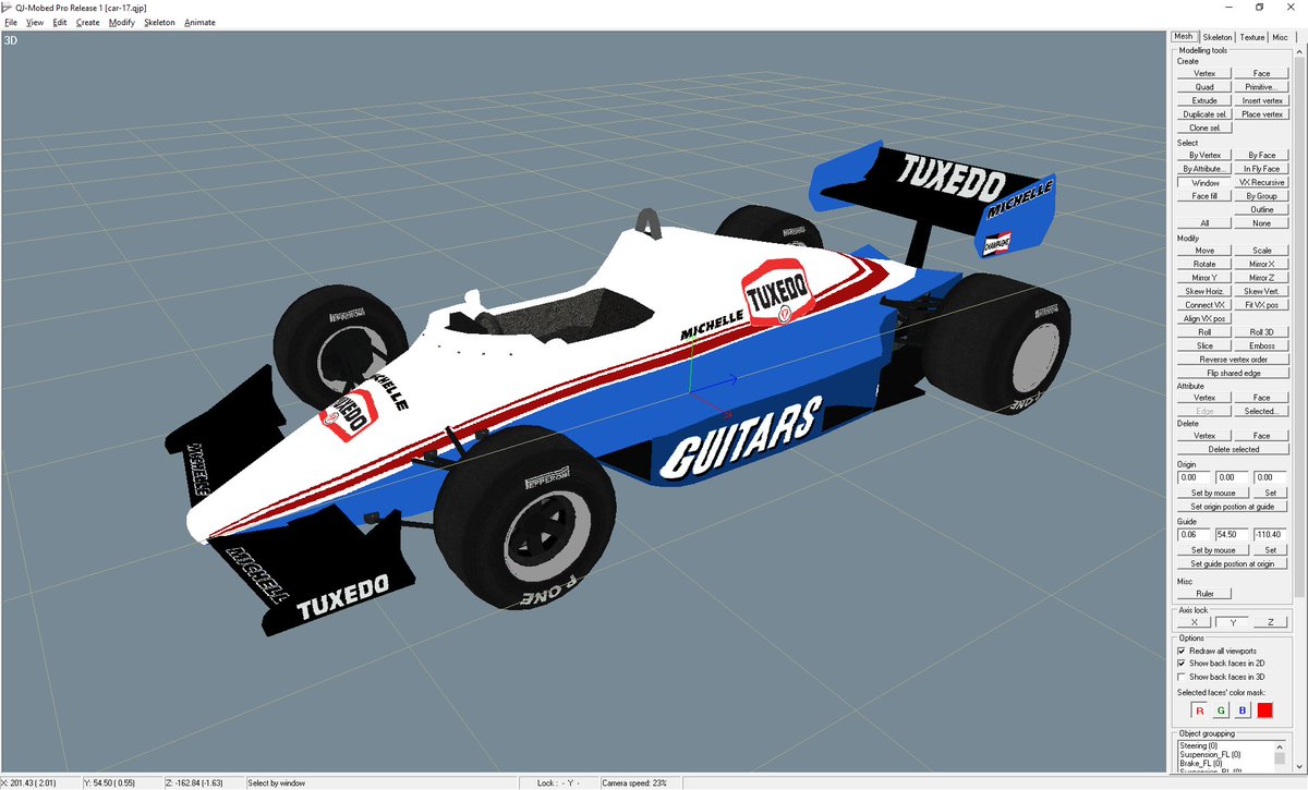 The last one will be the Ligier. No, still not an IndyCar game, but as I'm looking at it, it could be... :)