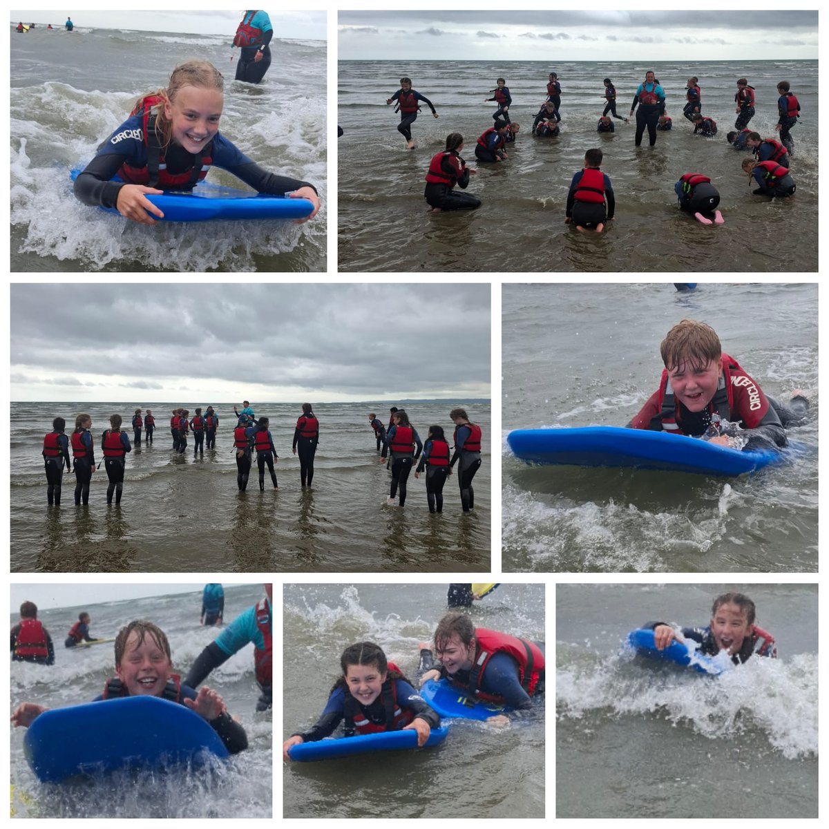 Team Angle have completed all their Morfa Bay activities. They finished with sea activities and mountain biking this afternoon. #surfsup