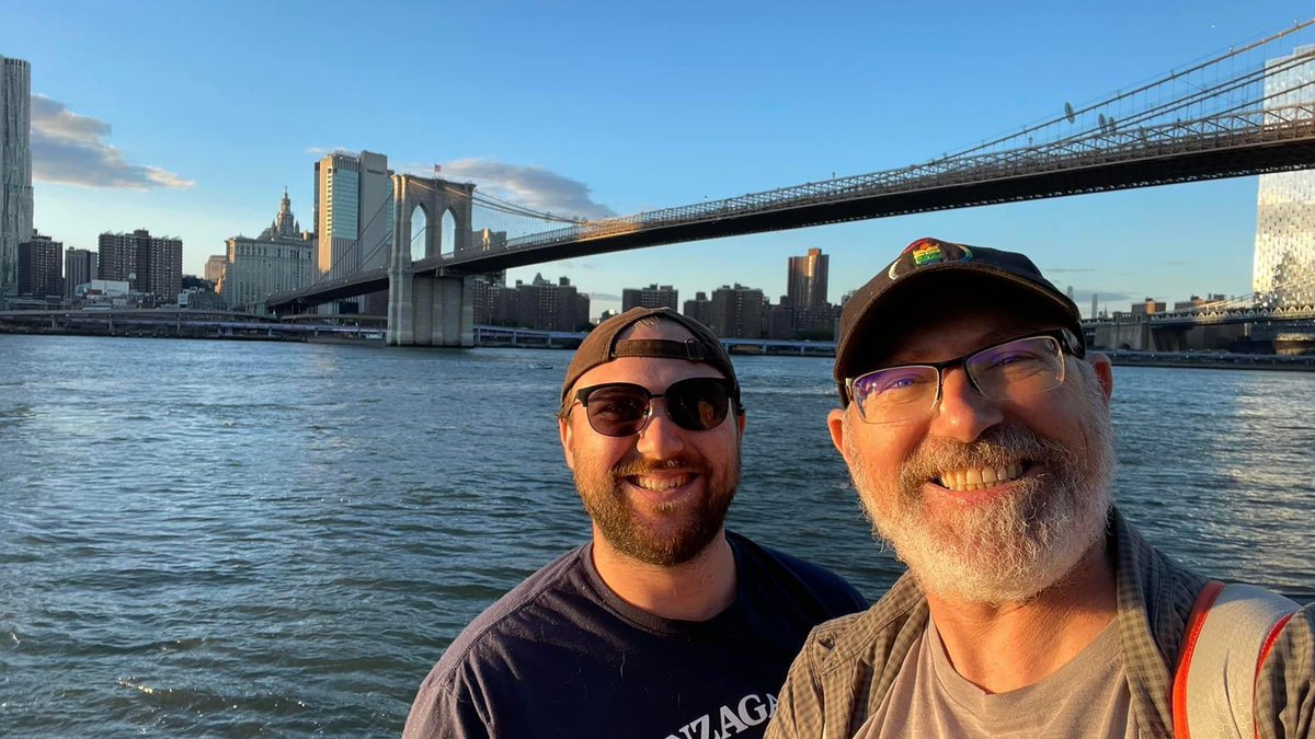 Happy Fathers Day, dad. Idk, I don’t see the resemblance