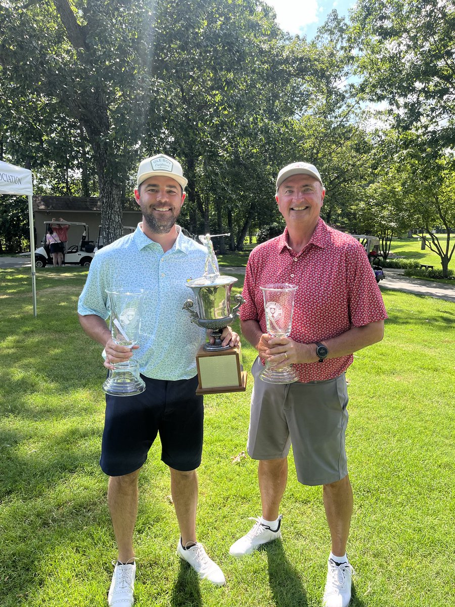 Excited to win the state parent-child in 3 different decades.   Brandon played awesome.   Great playing son.   Thanks for carrying the old man one more time.