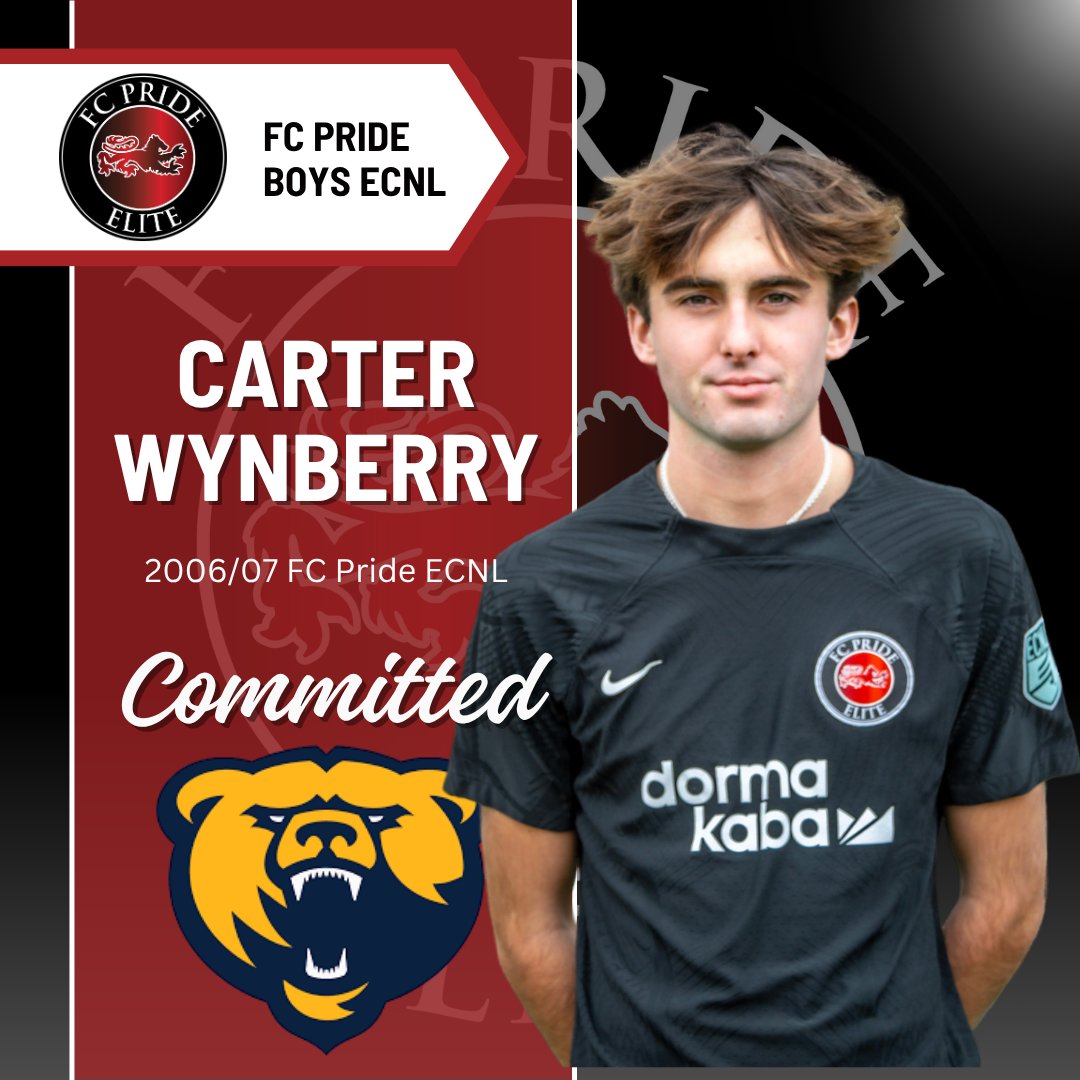 FCP_Boys_ECNL's tweet photo. Proudly celebrating the success of our clubmates moving on to the next level.  📈

Congratulations to @FCPRIDESOCCER @ECNLboys
06/07 player, Carter Wynberry, on his commitment to @FranklinCollege  to play soccer and continue his education.

#GoGrizzlies 🟡⚽️🔵🐻
@FCGrizMSoccer https://t.co/uP9MXjWC8U
