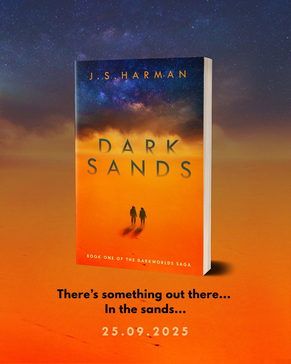 elementeds's tweet image. There's something out there... In the sands...
Dark Sands, by JS Harman!

Sci fi, fast, horror elements, great characters. You'll never see things the same way after reading Dark Sands.

Stay tuned for the blurb release in a week or so!

Coming Thursday September 25th, 2025