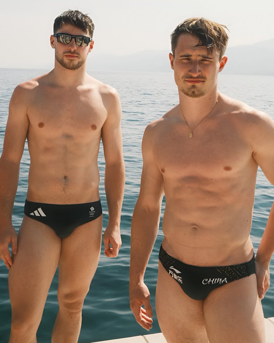 Romega_TV's tweet photo. Los deportistas británicos #AnthonyHarding y #JackLaugher disfrutando sus vacaciones 🔥🥵 https://t.co/A8WzEczrpV