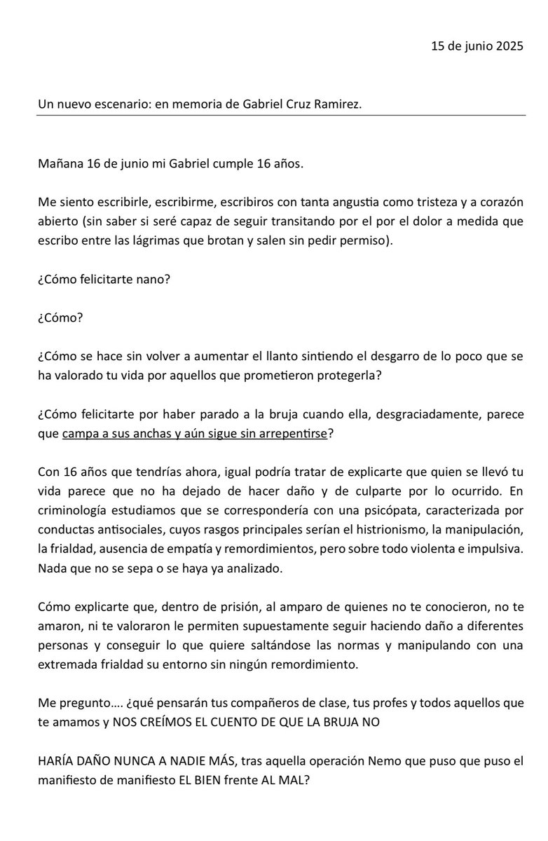 PatriRamirez_'s tweet image. Un nuevo escenario:
En honor a  Gabriel en su 16 cumpleaños. 

Aunque no estés, estás ✨🐠

youtu.be/GIRzJLZmBXc