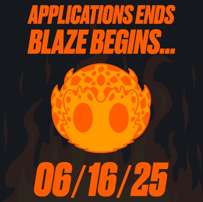 Blaze <a href="/blaze_stream/">Blaze</a> presale application has started, go to: apply.blaze.stream and do your apply!

Hurry up and do it before June 16th.

Coming soon on Avalanche <a href="/avax/">Avalanche🔺</a>.

Twitter: x.com/blaze_stream
Discord: discord.gg/blaze-stream