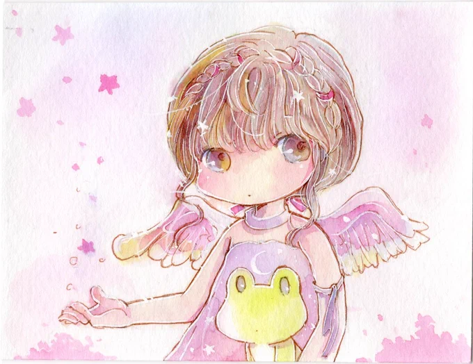 おはようございます 桃色の羽の天使さん みんながほっとでき 幸せでありますように