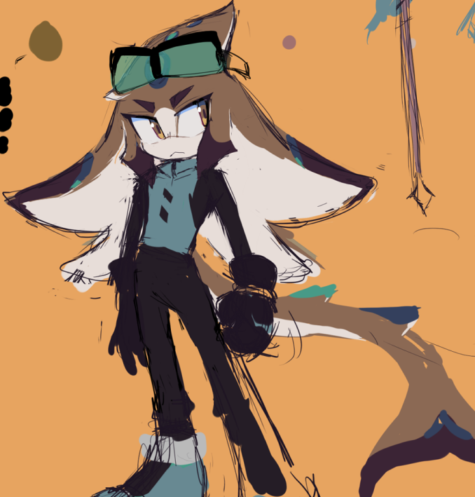 old sketch of an adopt i got years ago