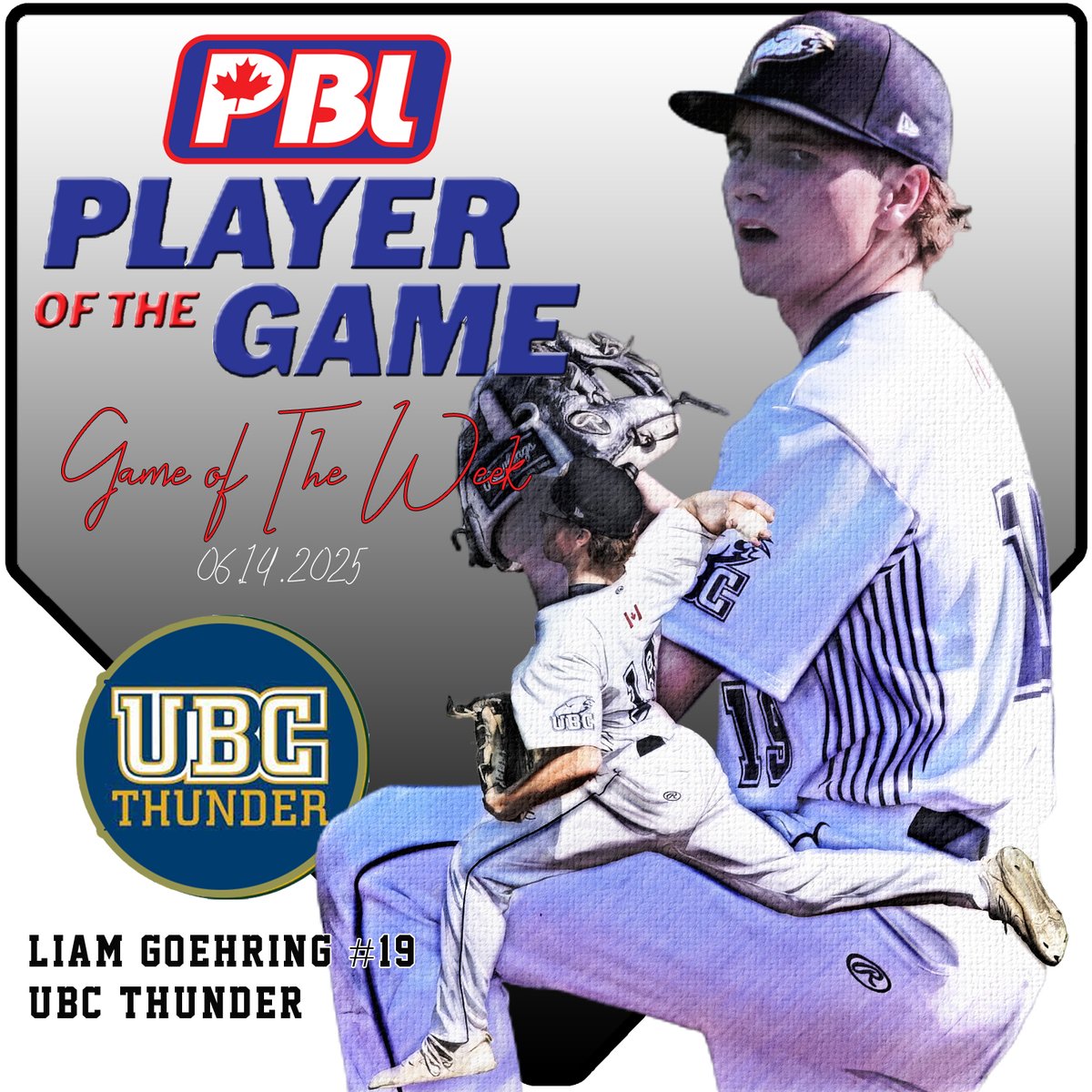 Yesterday was our BITMORE IMAGES Game of the Week and featured the <a href="/UBCThunderPBL/">UBC Thunder Baseball</a> hosting the <a href="/Okanagan_As/">Okanagan Athletics</a> in Double Heaader action and the talented <a href="/dzuskind/">david zuskind</a> was there to captures all the action!

The BITMORE IMAGES Player of the Game in Game 1 as presented by <a href="/dzuskind/">david zuskind</a> was