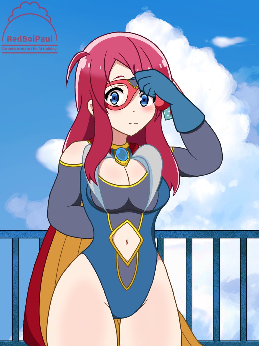🦸‍♀️🌸👊

＃ゾンビランドサガ
＃源さくら
#zombielandsaga 
 
[Original design by: <a href="/hoken0309/">🌸ミコト🌸</a>]