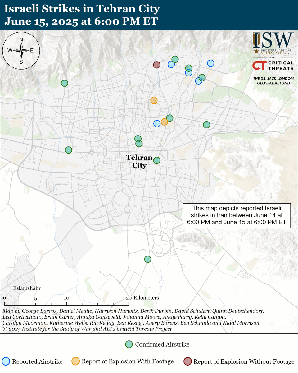 NEW | The IDF expanded its air campaign into Iran by beginning to strike regime institutions, including some related to internal security and social control. This comes the day after the IDF began striking energy infrastructure. The degradation of the Iranian coercive apparatus