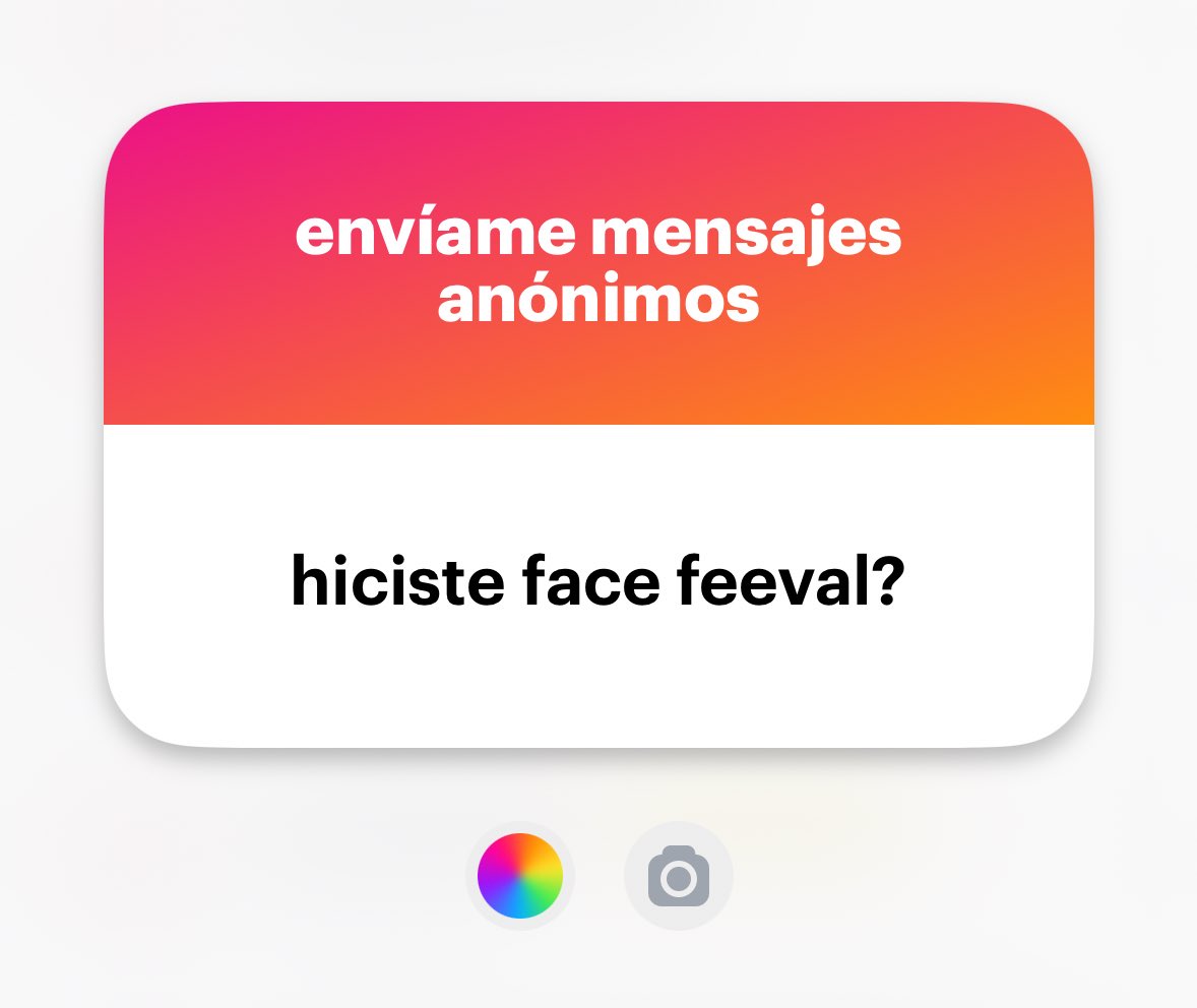 nopi, yo nunca