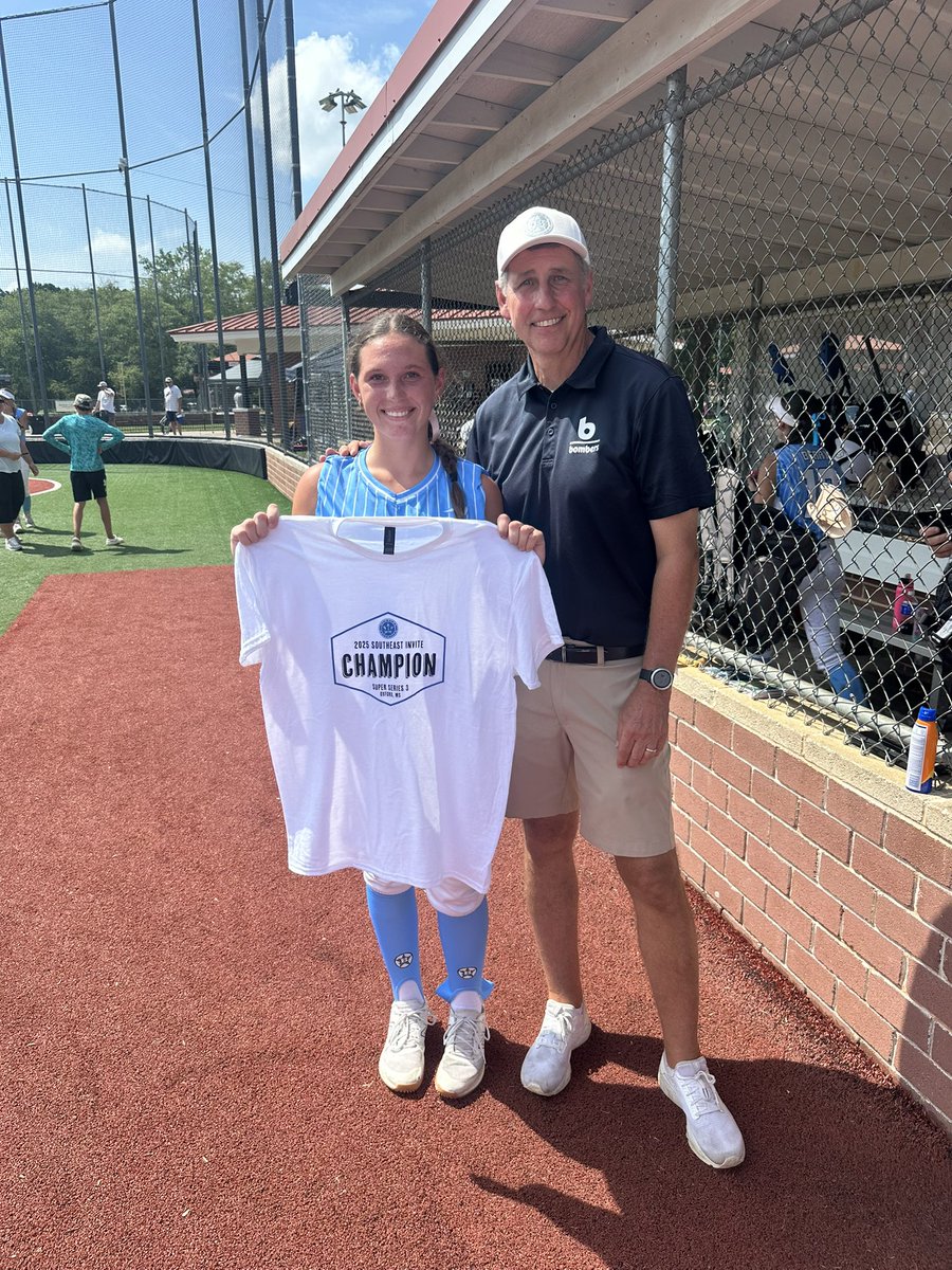 Bombers Southeast Invite 16U Gold Bracket Champions!! 🏆 We are 21-0 and off to a great start this summer!! I love this team and ready to be back with them in Chattanooga this week!! 💙🥎 #SEI2025 <a href="/TKNIGHT11/">MS Bombers Fastpitch</a> <a href="/LehmanBobby/">Bobby Lehman</a> <a href="/paris_lehman/">Paris</a> <a href="/NWCCSoftball/">Northwest Ranger Softball</a> 

GP 4
IP 9
Runs 0 
Ks 6
BB 2