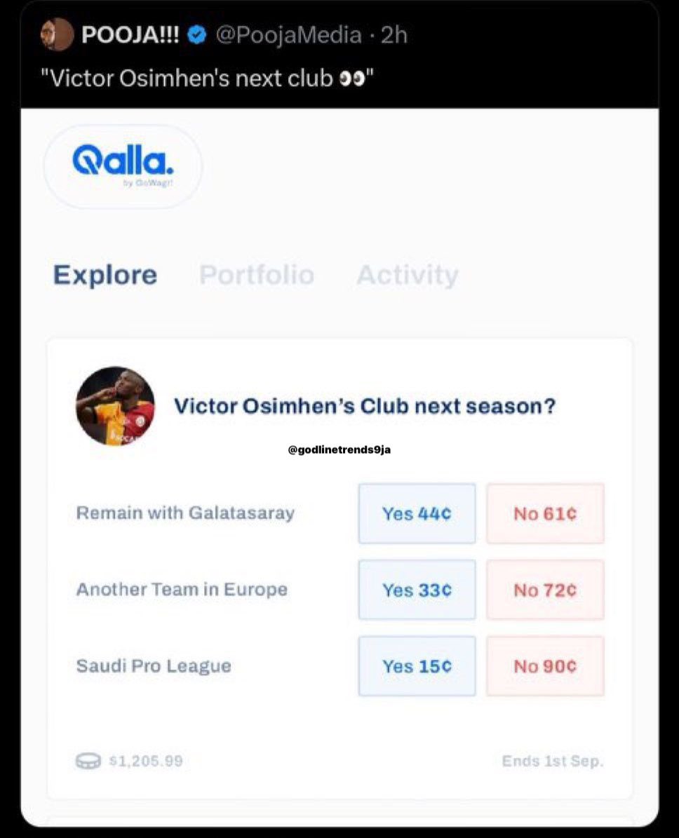 Person talk say this pooja post fit end victor osimhen’s career omor😩