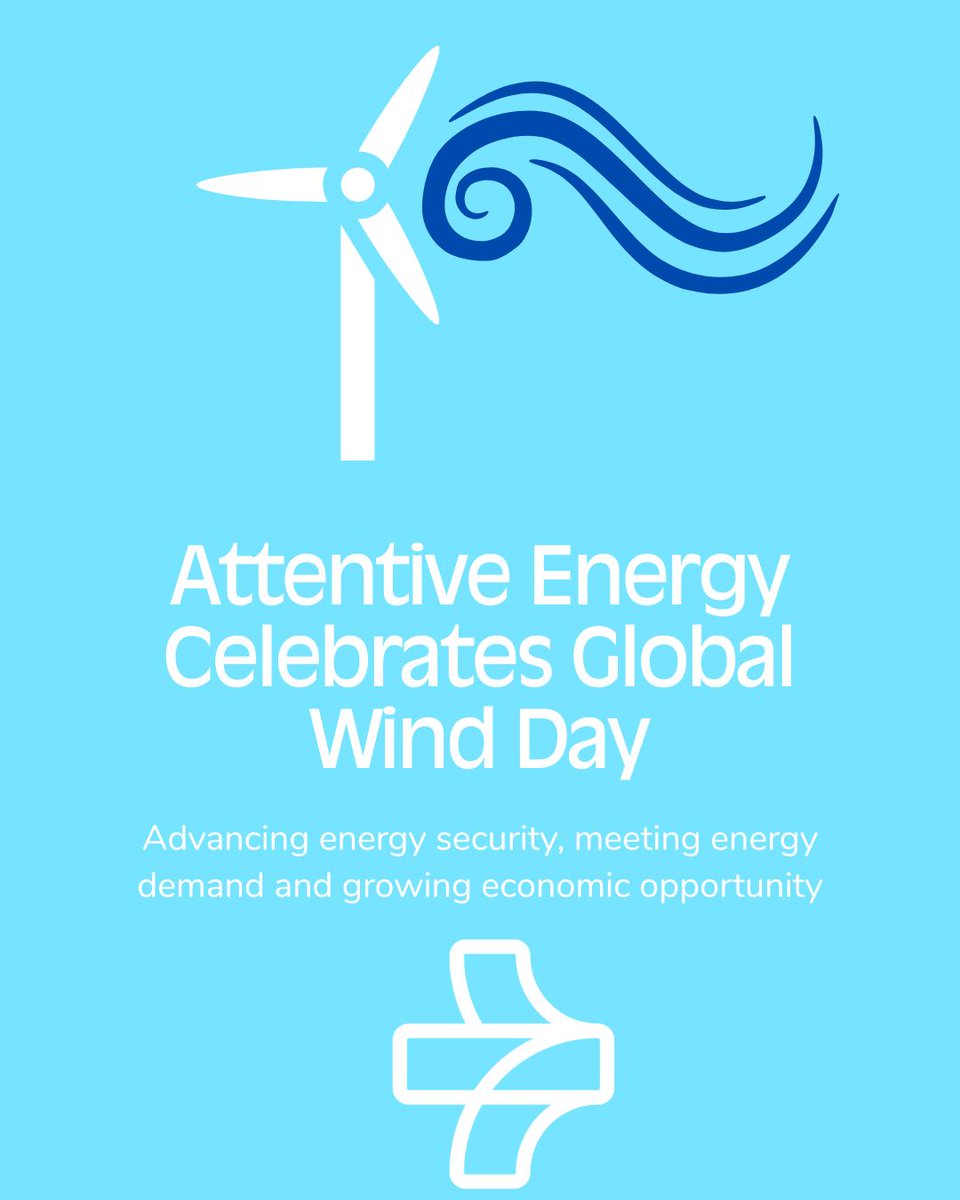 On #GlobalWindDay, Attentive Energy reaffirms our commitment to strengthening U.S. energy independence, driving homegrown innovation, and creating high-quality jobs. We’re committed to delivering reliable, sustainable energy solutions that secure our future 🌊🌱
#OffshoreWind