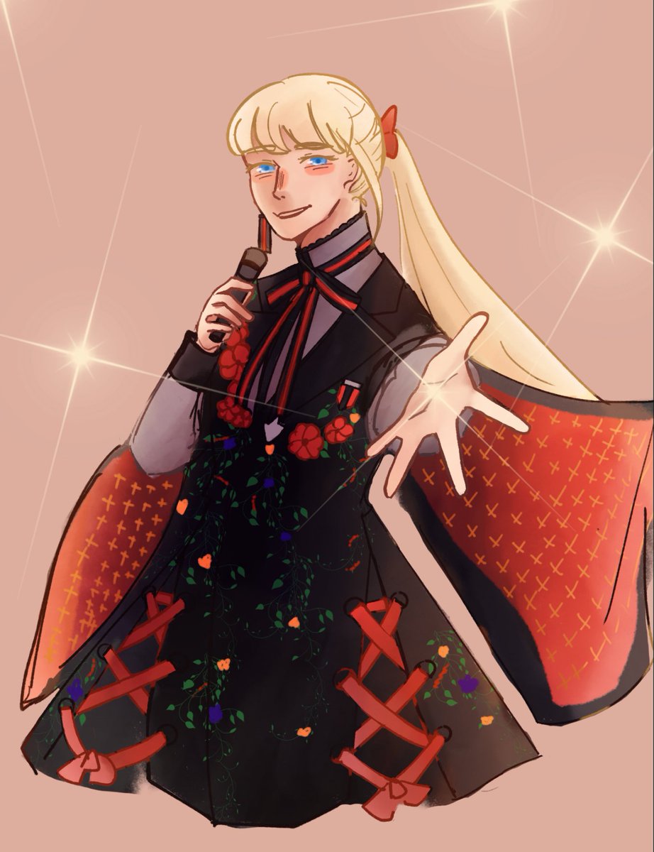 merturias's tweet photo. Canute idol au!!!! (Inserts same seiyuu joke here) https://t.co/Xih5H2ymsM