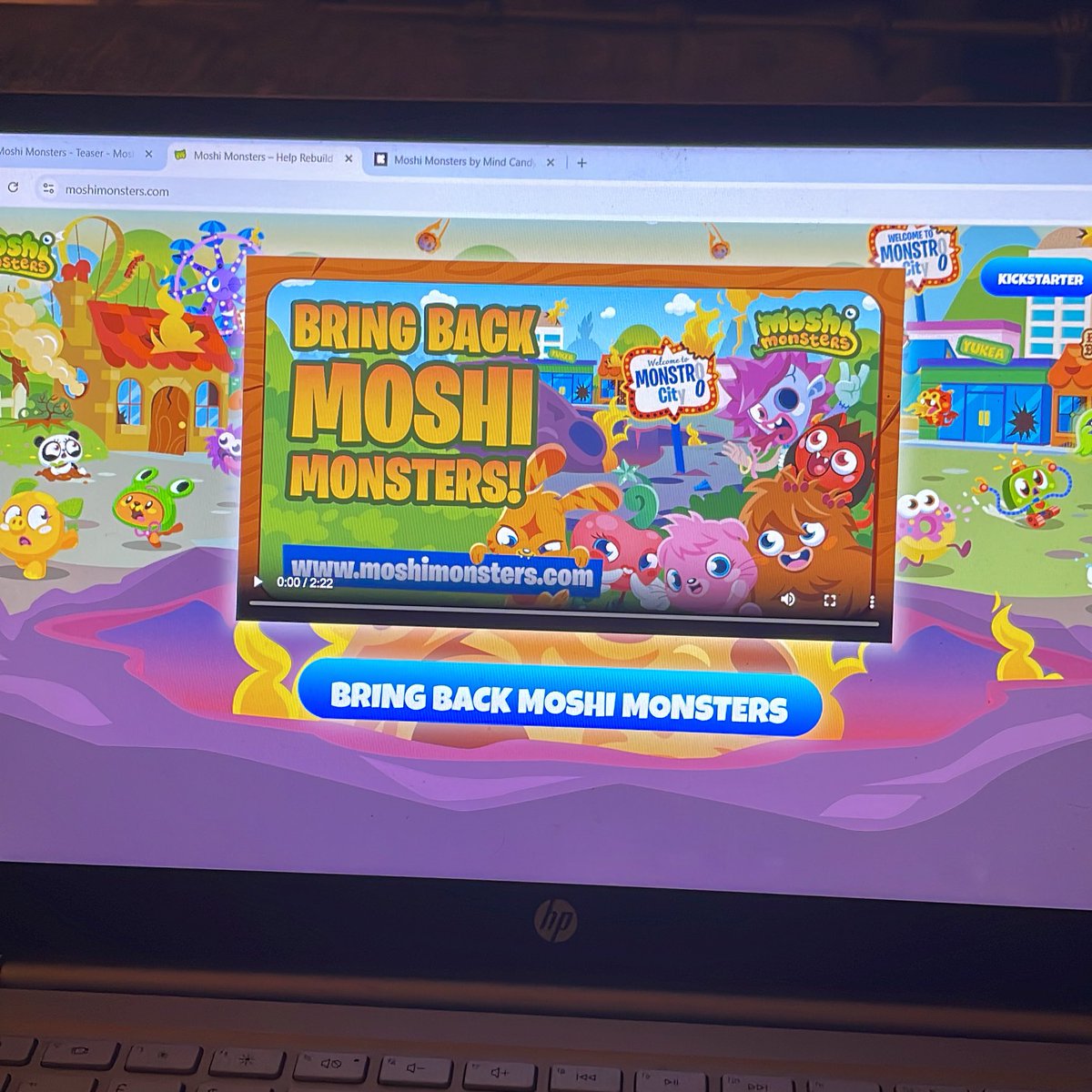 MOSHI MONSTERS IM IN