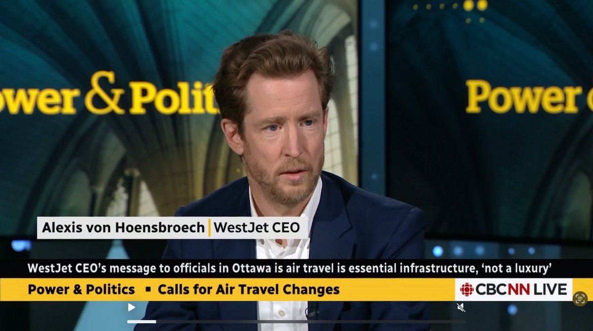Alexis von Hoensbroech (@ahoensbroech) on Twitter photo Why is it often cheeper to fly North-South than East-West? Why could it be beneficial for airlines to offer LOWER ticket prices? Discussed my thoughts on how a vision for Canadian aviation should look like with <a href="/DavidWCochrane/">David Cochrane</a> on Power&Politics <a href="/PnPCBC/">Power & Politics</a>
👉youtu.be/2yCqSBgs3oc?si… Why is it often cheeper to fly North-South than East-West? Why could it be beneficial for airlines to offer LOWER ticket prices? Discussed my thoughts on how a vision for Canadian aviation should look like with <a href="/DavidWCochrane/">David Cochrane</a> on Power&Politics <a href="/PnPCBC/">Power & Politics</a>
👉youtu.be/2yCqSBgs3oc?si…