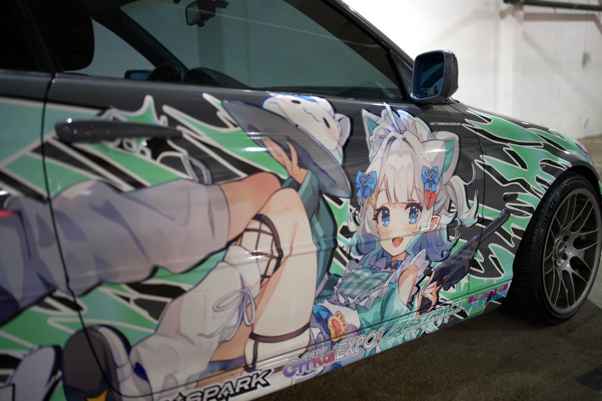 After 4 months of cooking, the <a href="/MintFantome/">Mint Fantôme👻✨ミント・ファントーム</a> BMW is complete! She will be making her debut at #OffKaiGen4 next week!

Art by:<a href="/NecklessLee/">Neckless✨(COMMISSIONS CLOSED/Waitlist open)✨</a> 
Design by:abstract.nine (IG)
Wrapped by:<a href="/DreamscapeccLLC/">Dreamscape_cc</a>

Special Thanks to:
<a href="/OffKaiExpo/">OffKai Expo | VTuber Convention</a> 
<a href="/oshiSPARK/">oshiSPARK</a>
<a href="/prodyakkai/">prodYakkai</a> 
<a href="/XpressSkins/">Xpress Skins</a> 

#Fantography