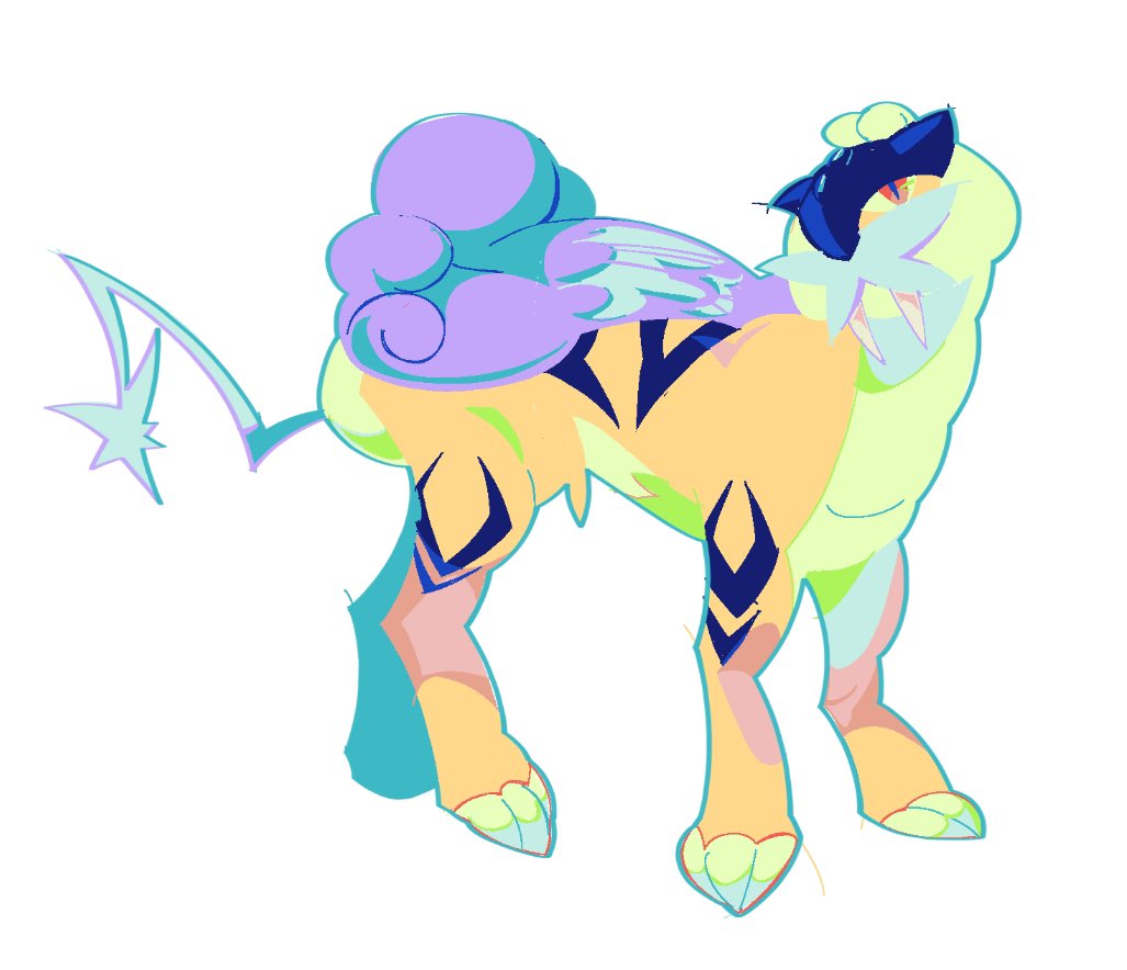 zeeorzero's tweet photo. pretend i didn’t forget her back stripes the first time shshshshhh https://t.co/PjAPtTeexh