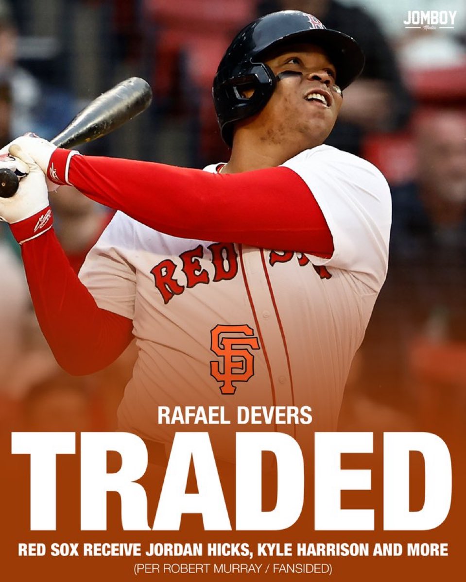 Trading Betts and Devers in the same decade lmaooo